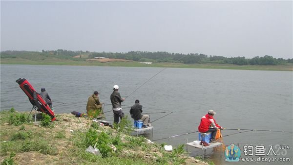 水库钓位