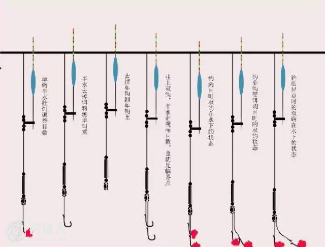 调漂的术语与几种调漂方法[图解 钓鱼人