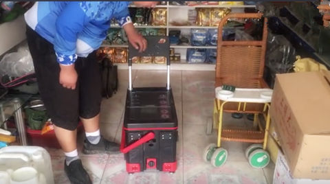 宝峰钓鱼 展示新钓箱的各种功能 [视频]