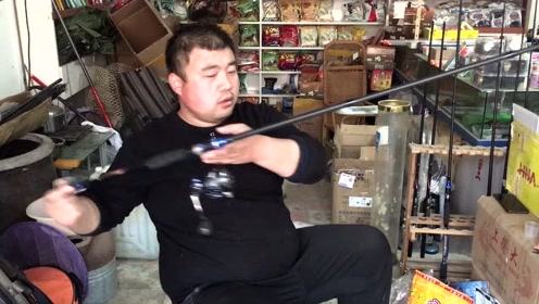 宝峰钓鱼 这个季节，实用筏竿用多大的线组比较好 [视频]