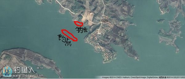 云竹水库钓点