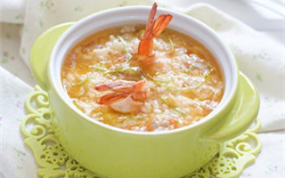 散寒温胃滋补身体的小米鲜虾疙瘩汤