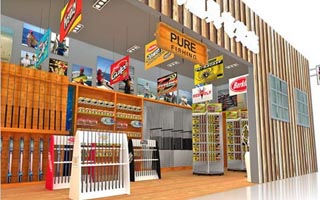 渔具店装修效果图_渔具店装修设计图大全